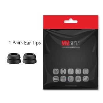 For Samsung Galaxy Buds Pro AhaStyle PT168 Silicone Earphone Earcups, Size:M(Black)