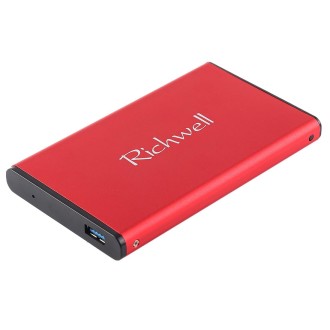 Richwell SATA R2-SATA-2TB 2TB 2.5 inch USB3.0 Super Speed Interface Mobile Hard Disk Drive(Red)