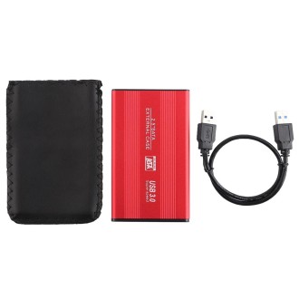 Richwell SATA R2-SATA-2TB 2TB 2.5 inch USB3.0 Super Speed Interface Mobile Hard Disk Drive(Red)