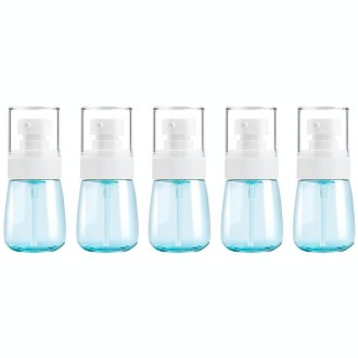 5 PCS Travel Plastic Bottles Leak Proof Portable Travel Accessories Small Bottles Containers, 30ml(Blue)