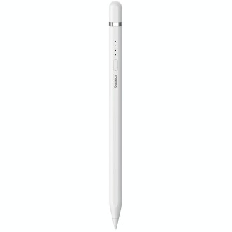 Baseus Smooth Writing 2 Series Direct Plug-in Capacitive Writing Stylus 8 Pin Active Bluetooth Version (White)