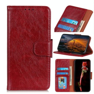 For Xiaomi Redmi Note 13 Pro 4G / POCO M6 Pro Nappa Texture Horizontal Flip Leather Phone Case(Red)