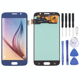 OLED LCD Screen for Samsung Galaxy S6 with Digitizer Full Assembly (Blue)