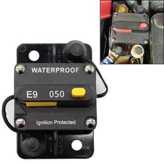 Off-road Vehicle / Automatic 50A Manual Circuit Breaker Overcurrent Protector