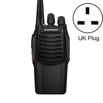 Baofeng BF-C1 1-50km Outdoor Car Radio Handheld Walkie-talkie, Plug Specifications:UK Plug