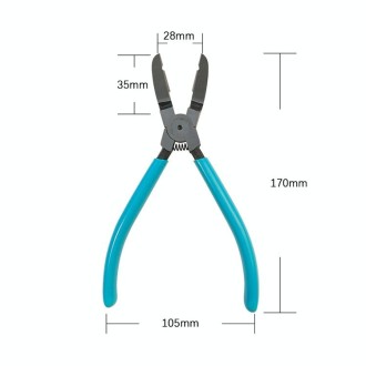 17.5cm Car Plier Auto Car Trim Clip Door Panel Diagonal Plier Rivets Fastener Trim Clip Cutter Remover Puller Tool