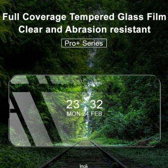 For iPhone 13 Pro Max IMAK 9H Surface Hardness Full Screen Tempered Glass Film Pro+ Series 