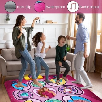 Children Music Dance Mat Electronic Music Dancing Game Pad Music Box Toys(Dinosaur)