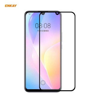 For Huawei Nova 8 SE ENKAY Hat-Prince Full Glue 0.26mm 9H 2.5D Tempered Glass Full Coverage Film