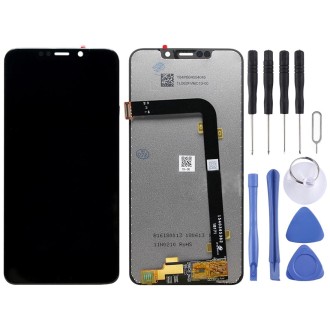 TFT LCD Screen for Motorola One Power (P30 Note)with Digitizer Full Assembly (Black)