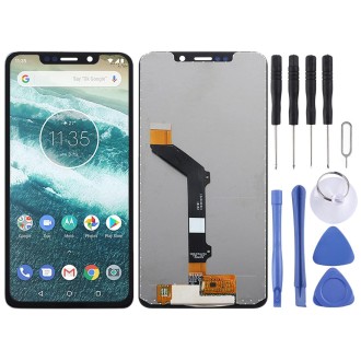 TFT LCD Screen for Motorola One (P30 Play)with Digitizer Full Assembly (Black)