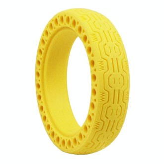 8.5 inch Electric Scooter Wear-resistant Shock-absorbing Decorative Pattern Tire Honeycomb Solid Tire, Suitable for Xiaomi Mijia