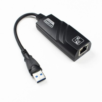 2 PCS USB3.0 Gigabit Network Card Laptop External Wired USB to RJ45 Network Cable Interface