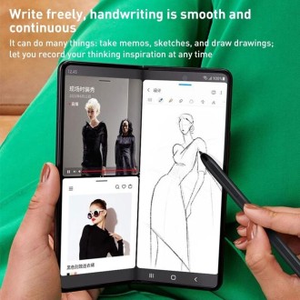 For Samsung Galaxy Z Flip4 Touch Capacitive Pen Stylus (Black)