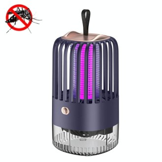 BG-005 Cage Shock Inhalation USB Mute Mosquito Repellent, Style: Charging Model(Blue)