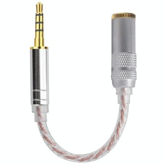 ZS0156 Balanced Inter-conversion Audio Cable(2.5 Balanced Male to 4.4 Balanced Female)