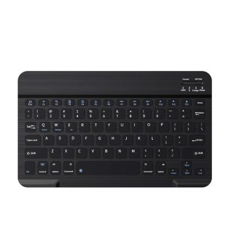 YS-001 7-8 inch Tablet Phones Universal Mini Wireless Bluetooth Keyboard, Style:Only Keyboard(Black)