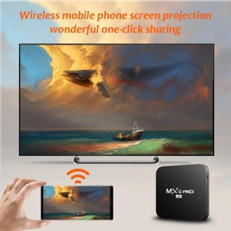 MXQ Pro 4K TV Box Rockchip RK3228A Quad Core CPU Android 7.1, 1GB+8GB wtih Remote Control, AU Plug