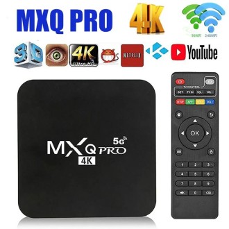 MXQ Pro 4K TV Box Rockchip RK3228A Quad Core CPU Android 7.1, 1GB+8GB wtih Remote Control, AU Plug