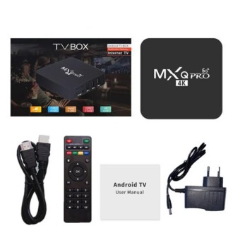 MXQ Pro 4K TV Box Rockchip RK3228A Quad Core CPU Android 7.1, 1GB+8GB wtih Remote Control, AU Plug