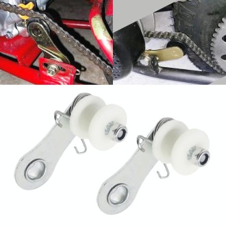 2 PCS Chain Roller Guide Tensioner Idler for 110CC/125CC/140CC Quad Dirt Bike ATV(White)