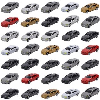 50PCS 1:75 Sand Table Model Small Car Sand Table Simulation Car