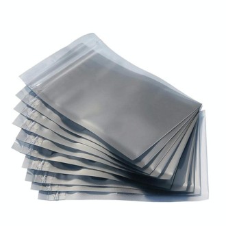 100PCS Anti-static Shielded Bag Electronic Device Hard Disk Packaging Bag Insulation Bag, Size: 17x25cm