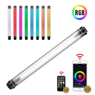 LUXCeO P7RGB Pro Colorful Photo LED Stick Video Light APP Control Adjustable Color Temperature Waterproof Handheld LED Fill Ligh