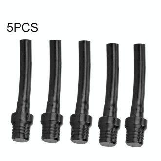 5 PCS Universal Motorcycle Tank Gas Fuel Cap Valve Vent Breather Hose Tube(Black)