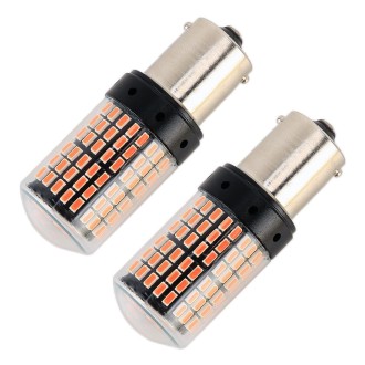 2 PCS 1156 / BA15S DC12V / 18W / 1080LM Car Auto Turn Lights with SMD-3014 Lamps (Red Light)