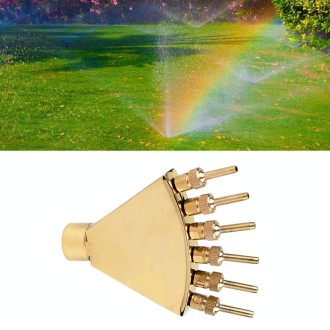 1.5 inch Copper Phoenix Tail Nozzle Water Landscape Fountain Equipment