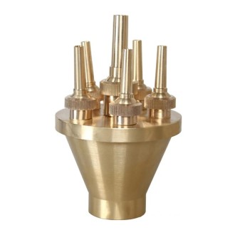 2 inch Copper Center Straight Up Nozzle Center Main Spray Plaza Landscaping Fountain Equipment