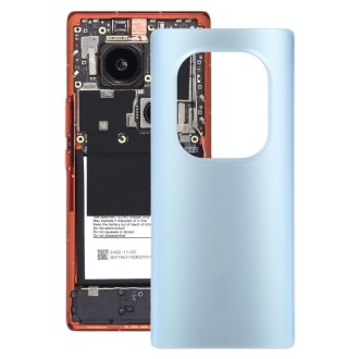 For Tecno Phantom X2 Pro AD9 Original Battery Back Cover(Silver)