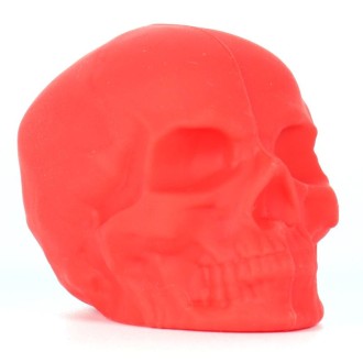 Skull Silicone Leak-Proof Fresh-Keeping Wine Stopper(Deep Red)