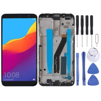 TFT LCD Screen for Meizu M6T M811Q Digitizer Full Assembly with Frame(Black)