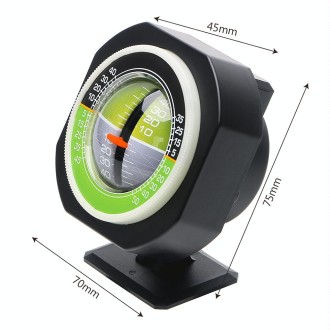 PDY-5 Car Inclinometer Level Meter Car Decoration with LED Light