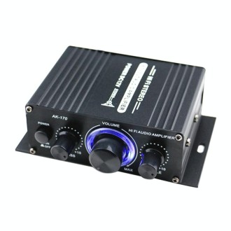 AK170 Car Mini HIFI Amplifier Audio DC 12V