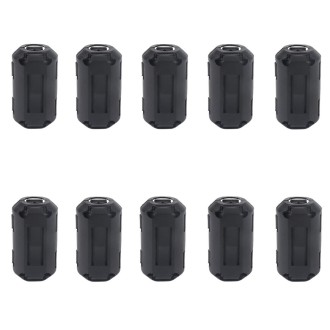 10 PCS / Pack 5mm Anti-interference Degaussing Ring Ferrite Ring Cable Clip Core Noise Suppressor Filter