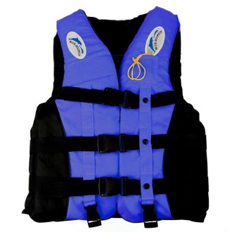 Drifting Swimming Fishing Life Jackets with Whistle for Children, Size:S(Blue)