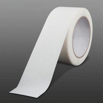 Floor Anti-slip Tape PEVA Waterproof Nano Non-marking Wear-resistant Strip, Size:5cm x 5m(White)