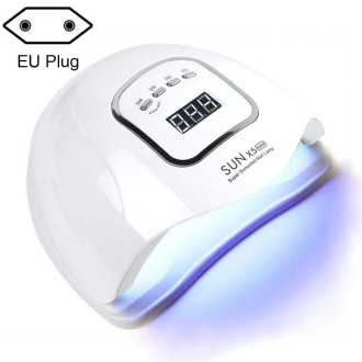 SunX5Max 150W Nail Polish Glue LED Phototherapy Induction Baking Lamp(EU Plug)