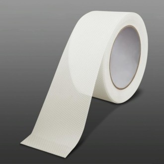 Floor Anti-slip Tape PEVA Waterproof Nano Non-marking Wear-resistant Strip, Size:5cm x 5m(Diamond Texture Transparent)