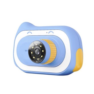 Inskam312 Children Zoom Macro Digital Camera Blue with 16GB