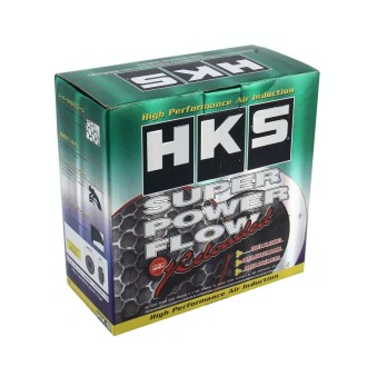 HKS 76mm Round Mushroom Super Power Car Cleaner Air Filter Flow Admission 3-layer Dry Filter Super Stealth Frame High Performanc