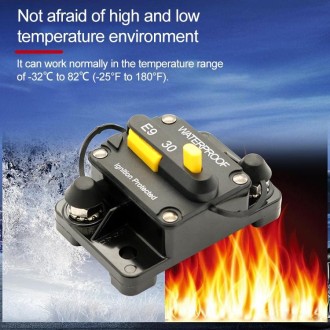 Off-road Vehicle / Automatic 40A Manual Circuit Breaker Overcurrent Protector