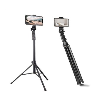 JMARY MT-36 4 Sections Adjustable Camera Stand Tripod 67-inch Live Streaming Phone Tripod