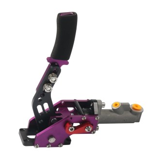 Car Modification Aluminum Alloy Drift Competition Hydraulic Handbrake(Purple)