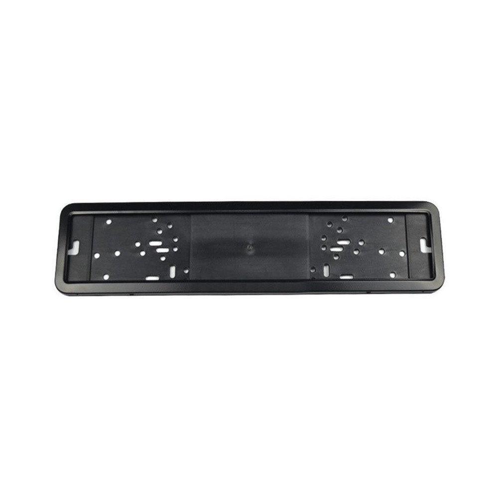 European/Russian/Ukrainian Stainless Steel License Plate Frame(Spray Black)