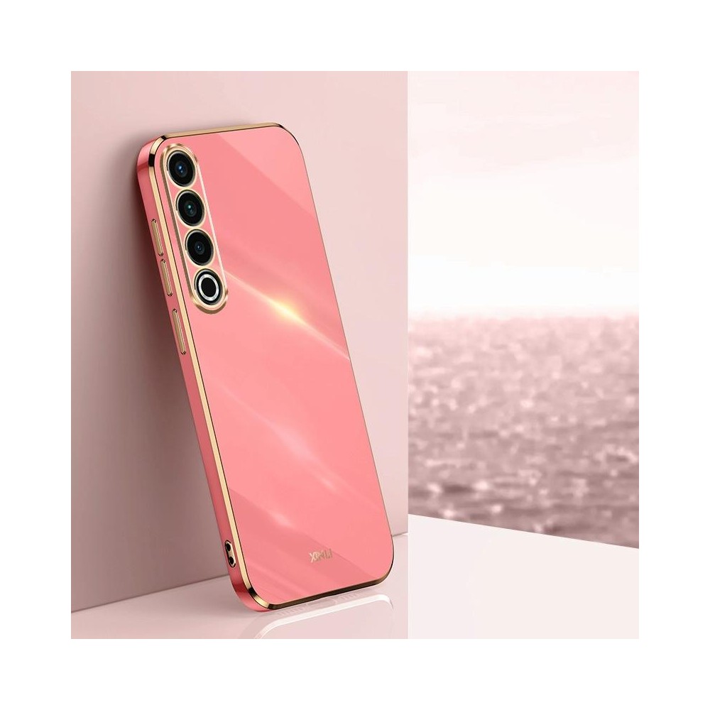 For Meizu 20 Pro 5G XINLI Straight Edge 6D Electroplate TPU Phone Case(Hawthorn Red)