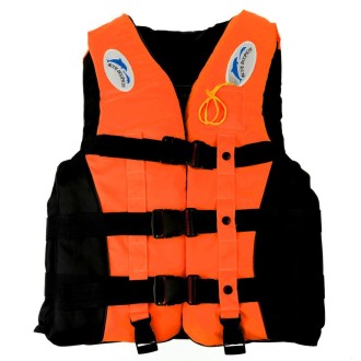 Drifting Swimming Fishing Life Jackets with Whistle for Children, Size:S(Orange)